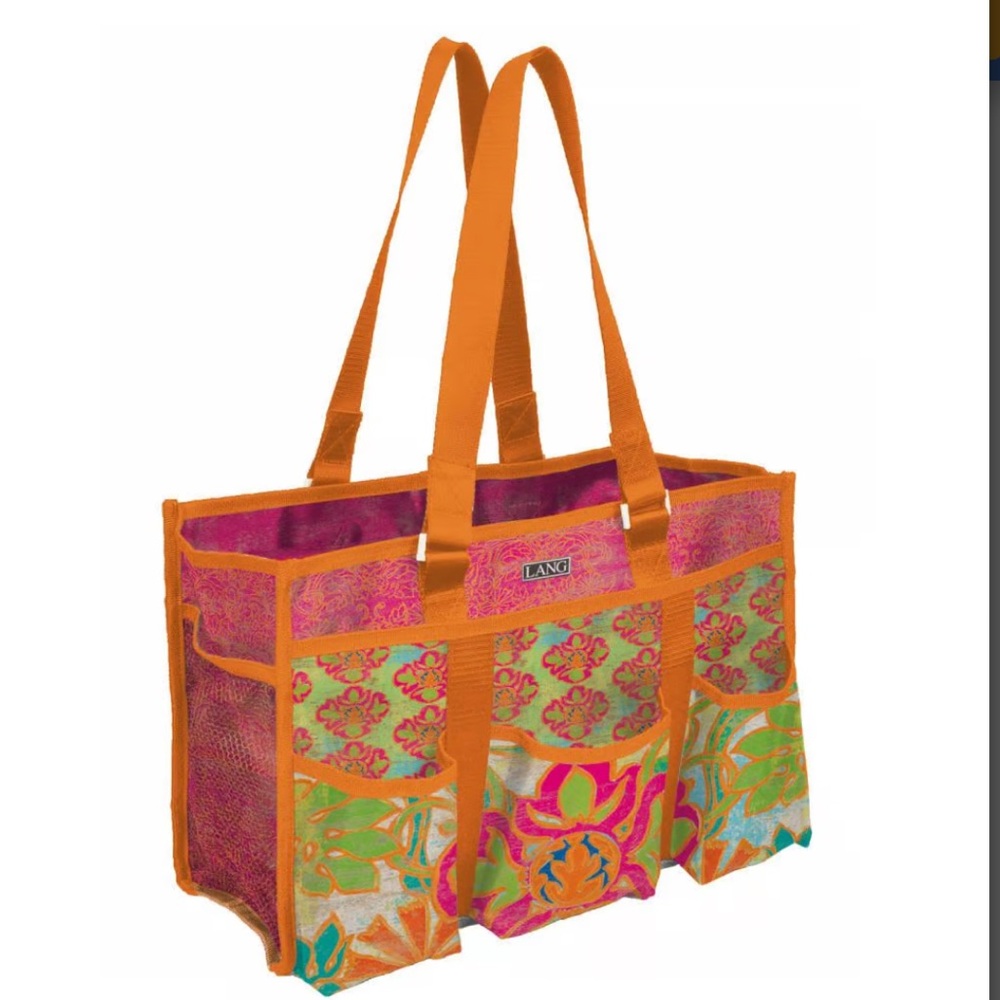Florals Essential Tote by Tim Coffey By Lang Companies